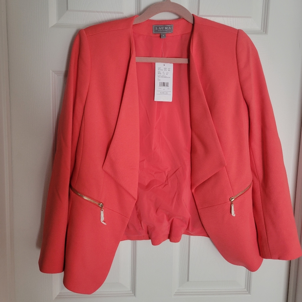 Laura Petites open blazer